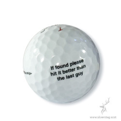 Funny Golf Balls - 3 pack