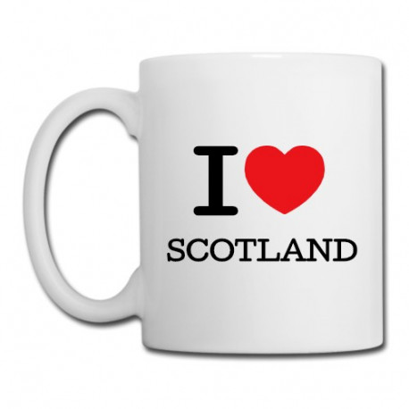 I Love Scotland Mug