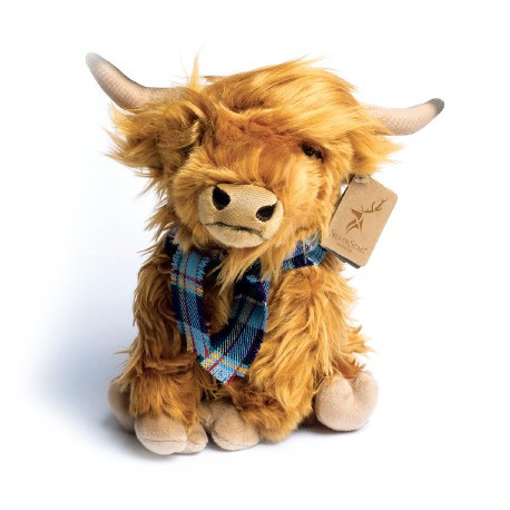highland cow stuffed toy